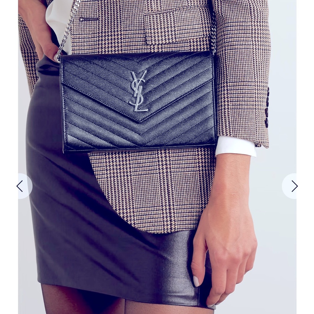 YSL SAINT LAURENT Cassandre Chain crossbody